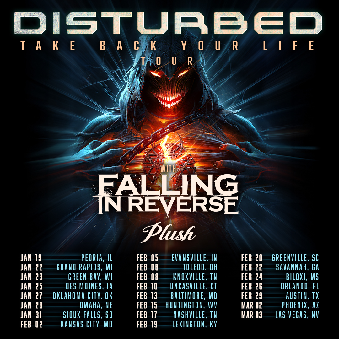 Disturbed Take Back Your Life Tour