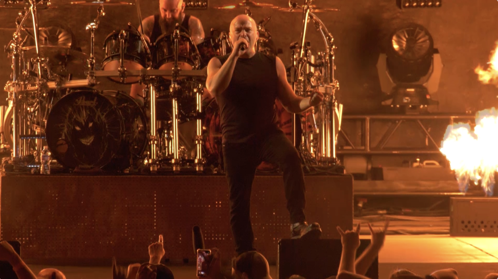 Unstoppable by Disturbed live video