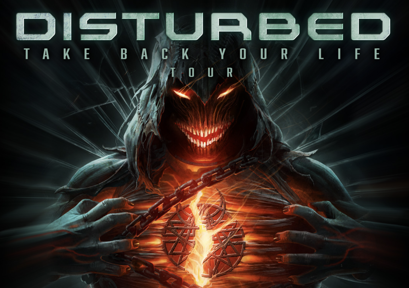Disturbed Take Back Your Life Tour artwork