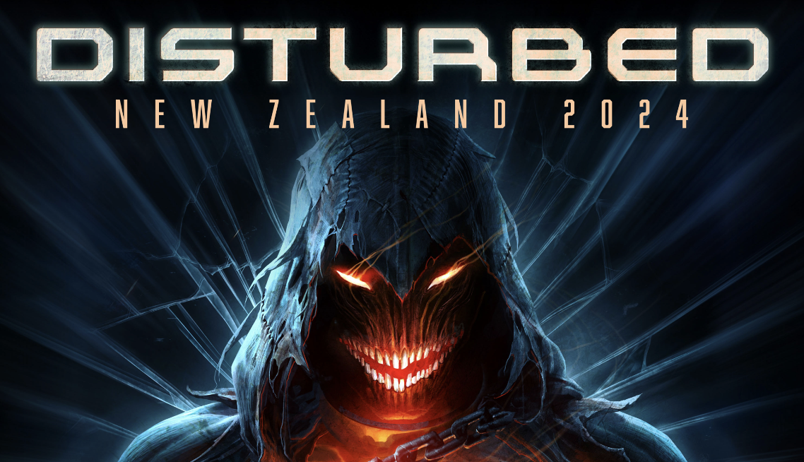 Disturbed in Auckand, New Zealand, on March 15, 2024