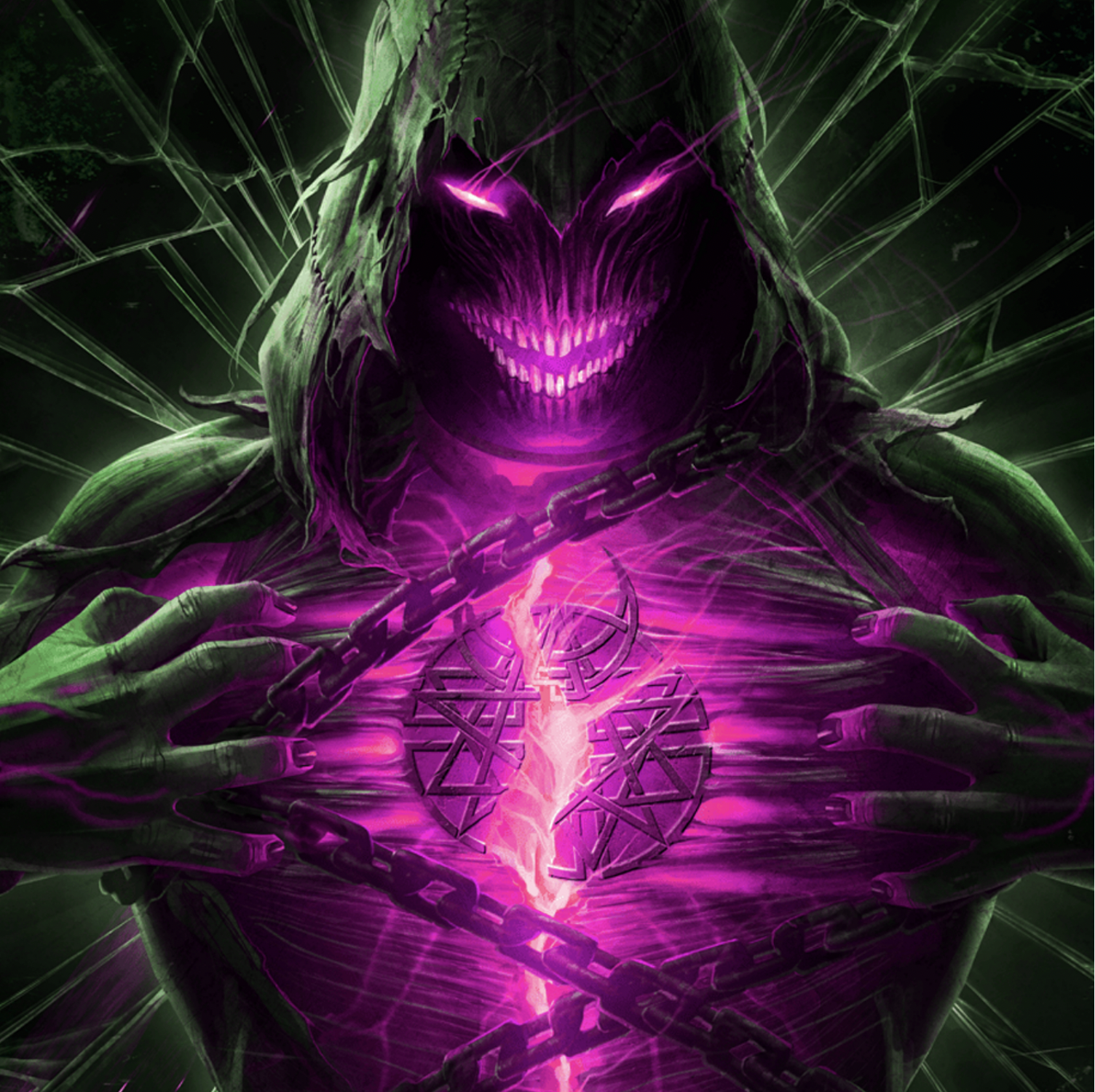 Disturbed's "Bad Man" (Kordhell Remix) artwork