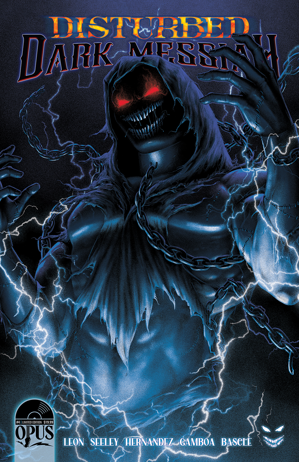 Disturbed: Dark Messiah Comic Book Issue #4 Cover 