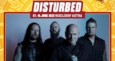 Disturbed's Nova Rock Artist Card