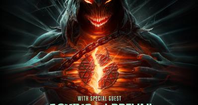 Disturbed's June 2023 European Headline Tour Flyer 